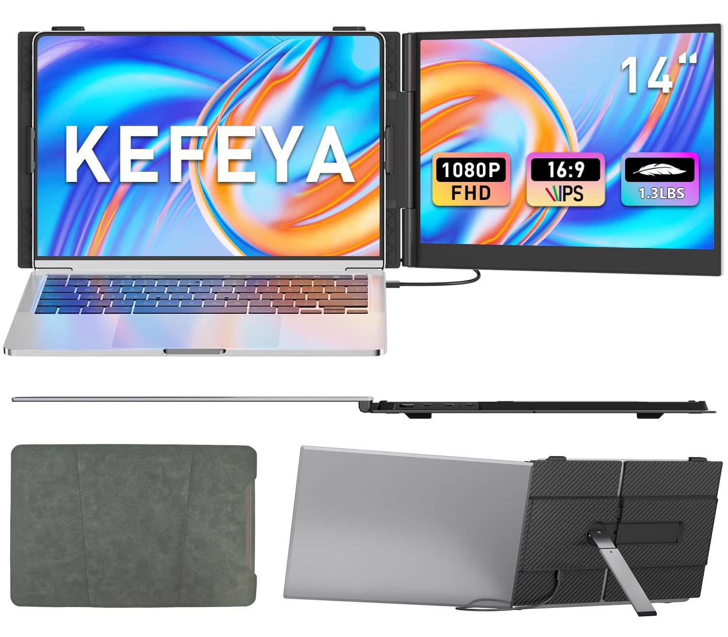Amazon.com: KEFEYA Laptop Screen Extender, 14